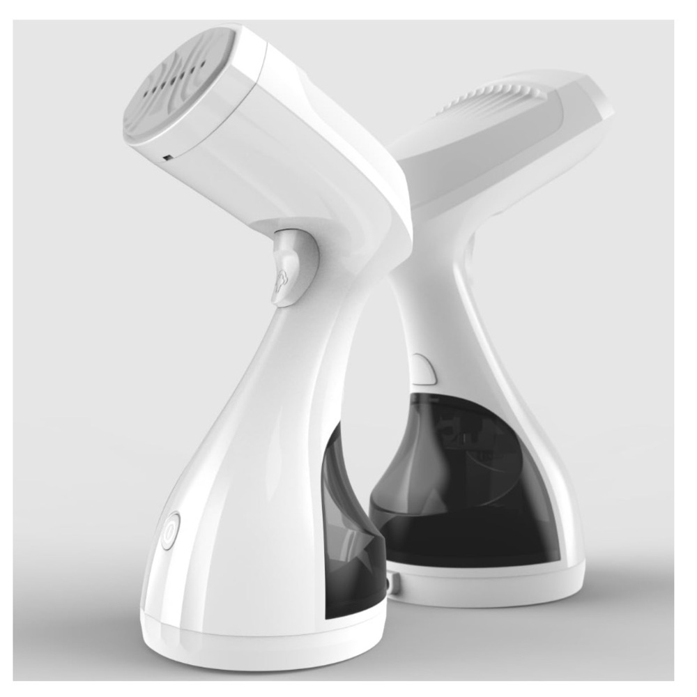 White Handheld Garment PORTABLE Electric Steamer